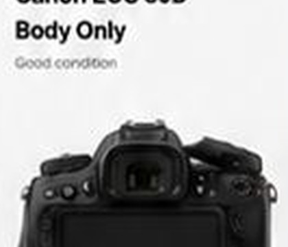 Camera body trade item